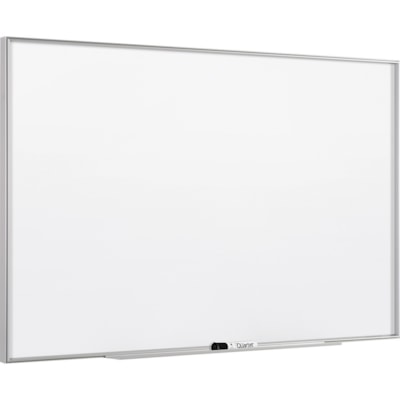Quartet Fusion Nano-Clean Magnetic Dry-Erase Board - 48" (1219.20 mm) Width x 36" (914.40 mm) Height - White Surface - Silver Aluminum Frame - Horizontal/Vertical - Magnetic - 1 Each NANOCLEAN  DRY ERASE ALUMINUM FRAME