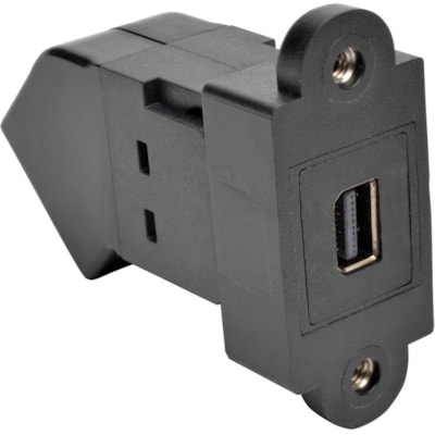 Adaptateur audiovisuel P169-000-KPA-BK Tripp Lite series - Noir lef de voÃ»te panneau mont att elage inclinÃ© FF