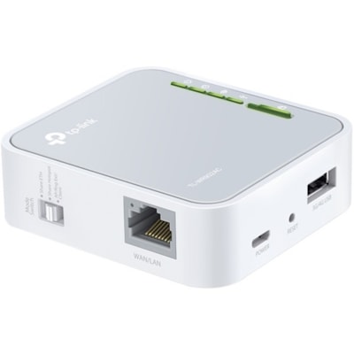 TP-Link TL-WR902AC Wi-Fi 5 IEEE 802.11ac Ethernet Wireless Router - Dual Band - 2.40 GHz ISM Band - 5 GHz UNII Band - 2 x Antenna(2 x Internal) - 93.75 MB/s Wireless Speed - 1 x Broadband Port - USB - Fast Ethernet - Portable  WRLS 