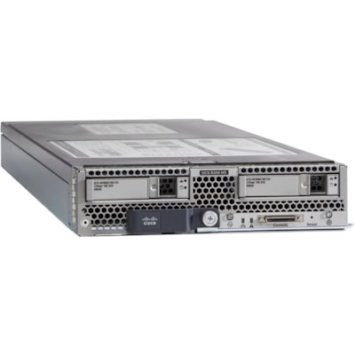 Cisco B200 M5 Blade Server - 2 x Intel Xeon Gold 5118 Dodeca-core (12 Core) 2.30 GHz - 96 GB Installed DDR4 SDRAM - Serial ATA, 12Gb/s SAS Controller - 2 Processor Support - 3 TB RAM Support - 10 Gigabit Ethernet - Matrox G200e 8 MB Graphic Card 6X16GB VIC1340 - 2 Processor Support - 3 TB RAM Suppor  BLAD 
