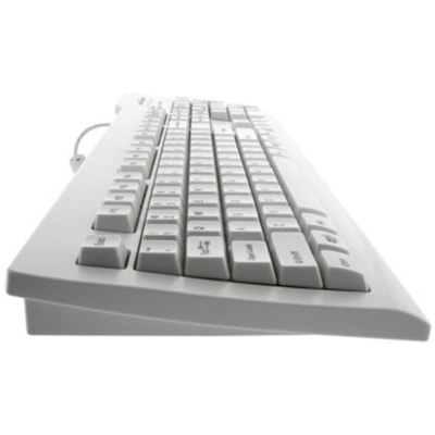 Seal Shield Silver Seal Glow Waterproof Keyboard Long Cable - Cable Connectivity - USB Interface - English (US) - QWERTY Layout - White Long Cable - SSWKSV207GL\ - 10 0% waterproof & dish