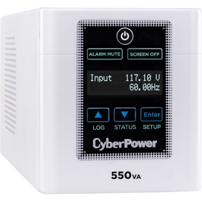 CyberPower - Onduleur ligne interactive M550L - Mini-tour - 8 Heure Rechargeable - 8 Minute(s) Veille - 120 V CA Entrée - 120 V CA Sortie - 4 x NEMA 5-15R-HG Receptacle(s) UPS 120V 