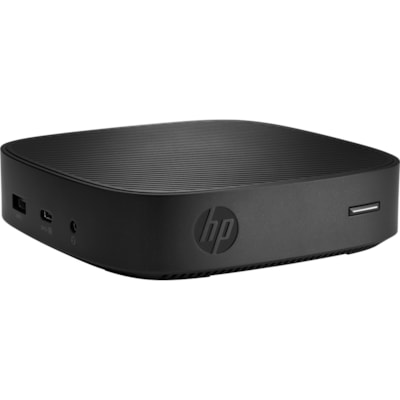 HP t430 Desktop Slimline Thin Client Celeron N4000 Dual-core (2 Core) 1.10 GHz - 2 GB RAM DDR4 SDRAM - 16 GB Flash UHD Graphics 600 - Gigabit Ethernet - HP Smart Zero - HDMI - DisplayPort - Network (RJ-45) - 4 Total USB Port(s) - 3 USB 2.0 Port(s) - USB Type-C - 45 W  