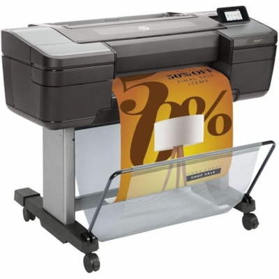 HP Designjet Z6 PostScript Imprimante grand format à jet d'encre - 24 po (609,60 mm) Largeur d'impression - Couleur - 6 Couleur(s) - 916 pi²/h (85,10 m²/h) Vitesse de couleur - 2400 x 1200 dpi - USB - Ethernet - Papier en rouleau, Papier photo, Papier beaux-arts, Papier adhésif TPLOT 