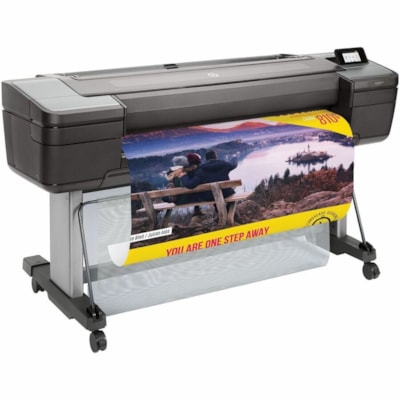 HP Designjet Z6 PostScript Imprimante grand format à jet d'encre - 44 po (1117,60 mm) Largeur d'impression - Couleur - 6 Couleur(s) - 916 pi²/h (85,10 m²/h) Vitesse de couleur - 2400 x 1200 dpi - USB - Ethernet - Papier en rouleau, Papier photo, Papier beaux-arts, Papier adhési  PLOT 