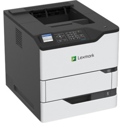 Lexmark MS820 MS821dn Desktop Laser Printer - Monochrome - 55 ppm Mono - 1200 x 1200 dpi Print - Automatic Duplex Print - 650 Sheets Input - Ethernet - 250000 Pages Duty Cycle - Plain Paper Print - USB IPRNT 