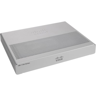 Cisco C1101-4P Router - 1 Ports - Gigabit Ethernet - Rack-mountable, Desktop - 1 Year AN Router 