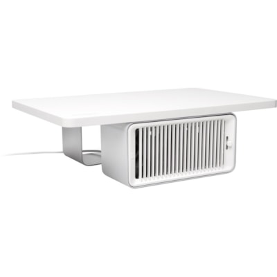 Kensington Wellness Monitor Stand With Fan - Up to 27" Screen Support - 198.42 lb (90000 g) Load Capacity - Steel DUAL-FAN WITH 2-SPEEDS SSUPPORTS MONITORS UP TO 27