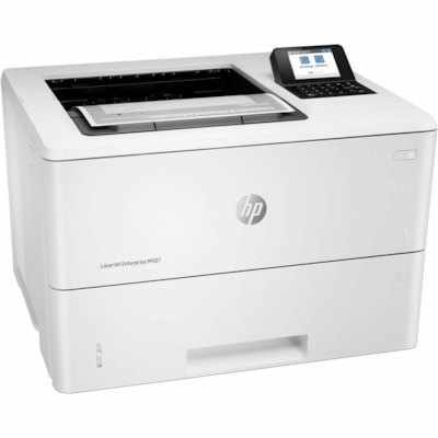 HP LaserJet Enterprise M507 M507n Desktop Laser Printer - Monochrome - 45 ppm Mono - 1200 x 1200 dpi Print - Manual Duplex Print - 650 Sheets Input - Ethernet - 150000 Pages Duty Cycle - Plain Paper Print - Gigabit Ethernet - USB  