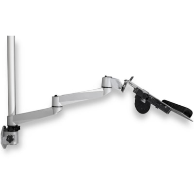 StarTech.com Wall Mount Workstation - Foldable Ergonomic Standing Desk - Height Adjustable 34" VESA Monitor Arm/Padded Keyboard/Mouse Tray - Ergonomic wall-mounted workstation - VESA monitor arm for up to 34in/19.8lb display - Foldable standing desk - Pull-out articulating monitor arm & keyboard tra tion - VESA monitor arm for up  to 34in/19.8lb disp