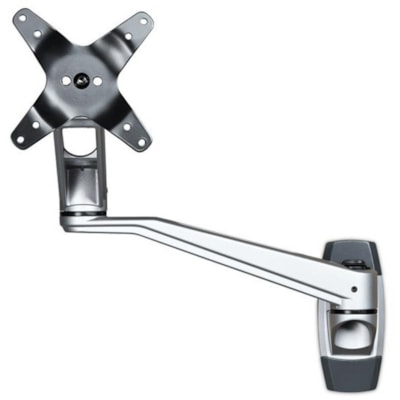 StarTech.com Wall Mount Monitor Arm, Articulating/Adjustable Ergonomic VESA Monitor Arm (20" Long), Display up to 34" (30.9lb/14kg) - VESA 75x75/100x100mm articulating wall mount monitor arm for a single display up to 34 inch (30.9lb/14kg) - Tilt/swivel/360 rotating screen - Arm reaches 20.5in and f  MNT 