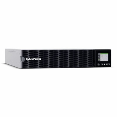CyberPower OL6KRTHD Smart App Online UPS Systems - 6000VA/6000W, 200 - 240 VAC, Hardwire Terminal (NEMA L6-30P power cord included), 2U, Rack / Tower, Sine Wave, 4 Outlets, LCD, PowerPanel® Business, $300000 CEG, 3YR Warranty U 