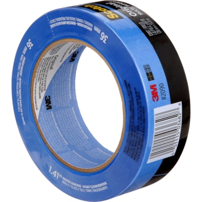 ScotchBlue - Ruban de masquage pour peintre - largeur de 1,42 po (36 mm) - Bleu - 1 / Rouleau RUBAN POUR PEINT 