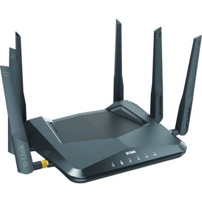 D-Link EXO AX DIR-X5460 Wi-Fi 6 IEEE 802.11ax Ethernet Wireless Router - 2.40 GHz ISM Band - 5 GHz UNII Band - 675 MB/s Wireless Speed - 4 x Network Port - 1 x Broadband Port - USB - Gigabit Ethernet - VPN Supported - Desktop TER 