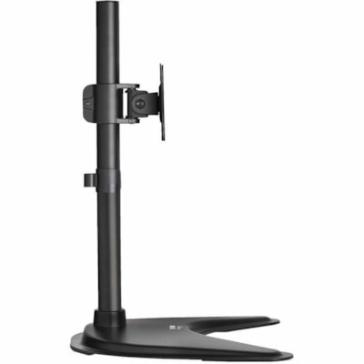 Tripp Lite series Single-Display Desktop Monitor Stand for 13" to 27" Flat-Screen Displays - Up to 27" Screen Support - 22 lb (9979.03 g) Load Capacity - 18.30" (464.82 mm) Height x 17.10" (434.34 mm) Width x 12.40" (314.96 mm) Depth - Desktop, Tabletop - Steel - Black ay Desktop Monitor Stand for 1 3 to 27 Flat-Screen