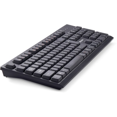 Verbatim Wireless Keyboard and Mouse - USB Type A Wireless Bluetooth 2.40 GHz Keyboard - USB Type A Wireless Mouse - Optical - 1000 dpi - Multimedia Hot Key(s) - Symmetrical - AA, AAA - Compatible with Windows, Mac - 1 Each KEYBOARD AND MOUSE SET 2.4GHZ WIRELESS CONNECTION