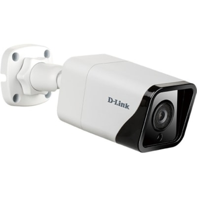 D-Link Vigilance DCS-4714E 4 Megapixel HD Network Camera - 98.43 ft (30 m) - H.265, H.264, MJPEG - 2592 x 1520 Fixed Lens - 30 fps - CMOS  PERP 