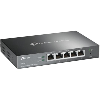 TP-Link - Routeur sans fil Omada ER605 Ethernet - 4 x Port réseau - 1 x Port Broadbandband - Gigabit Ethernet - VPN compatible - Bureau  