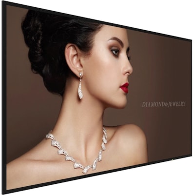 BenQ 55" 4K Smart Signage ST5501K - 55" (1397 mm) LCD - 32 GB - 3840 x 2160 - Direct LED - 350 cd/m² - 2160p - HDMI - USB - DVI - Serial - Wireless LAN - Bluetooth - Ethernet - Android - Black  MNTR 