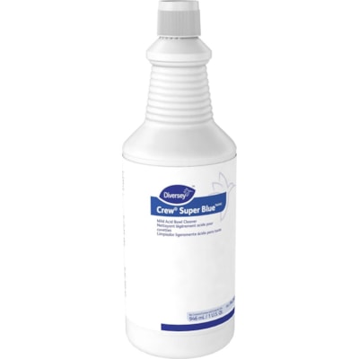 Diversey - Nettoyant pour cuvette Crew - Prêt à l'emploi - 2 lb (907,18 g) - Agrume Arôme - Biologique - Bleu Bouteille - 12 / Carton 946ML  12/CARTON 