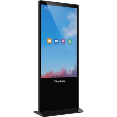 ViewSonic EP5542T 55 inch Multi-touch Digital ePoster - 55" (1397 mm) LCD - Touchscreen - 16 GB - 3840 x 2160 - Direct LED - 450 cd/m² - 2160p - HDMI - USB - SerialEthernet - Black - Energy Star NTERACTIVE DIGITAL EPOSTER 384 0X2160 RESOLUTION 45