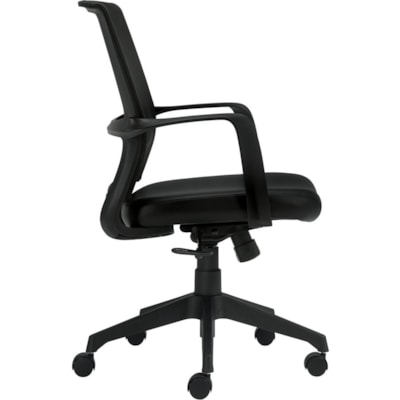 Offices to Go® Safari Tilter Chair - Fabric Seat - Mid Back - Dance - Armrest MEDIUM BACK BLACK MESH BACK WATERFALL FABRIC  DANCE