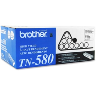 Brother TN580 Original Toner Cartridge - Laser - 7000 Pages - Black - 1 Each USE WITH HL5240 HL5250DN 7000PAGES