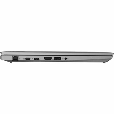 Lenovo ThinkPad T14 Gen 4 21HD0025US 14" Notebook - WUXGA - Intel Core i5 13th Gen i5-1335U - 16 GB - 256 GB SSD - English Keyboard - Storm Gray - Intel Chip - 1920 x 1200 - Windows 11 Pro - Intel Iris Xe Graphics - In-plane Switching (IPS) Technology - Front Camera/Webcam - IEEE 802.11ax Wireless L  