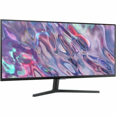 Samsung ViewFinity S5 S34C504GAN 34" Class UW-QHD LED Monitor - 21:9 - Black - 34" Viewable - Vertical Alignment (VA) - LED Backlight - 3440 x 1440 - 1.07 Billion Colors - Adaptive Sync/FreeSync - 300 cd/m² - 5 ms - 100 Hz Refresh Rate - HDMI - DisplayPort  