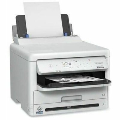 Imprimante à jet d'encre WorkForce Pro WF-M5399 Bureau - Monochrome Epson - 1200 x 2400 dpi Impression - Automatique Recto/Verso - 250 Feuilles Entrée - Ethernet - Réseau sans-fil - Epson Connect, Apple AirPrint, Service d'impression Mopria, Wi-Fi direct - 70000 Cycle d'utilisatio  