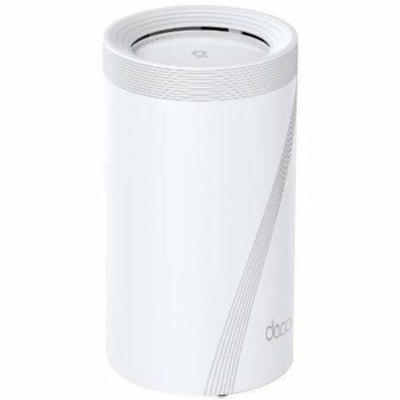 TP-Link Deco BE85 BE22000 Wi-Fi 7 IEEE 802.11be Ethernet Wireless Router - Tri Band - 2.40 GHz ISM Band - 6 GHz UNII Band - 8 x Antenna(8 x Internal) - 2.63 GB/s Wireless Speed - 2 x Network Port - 2 x Broadband Port - USB - 10 Gigabit Ethernet - VPN Supported 7WRLS 