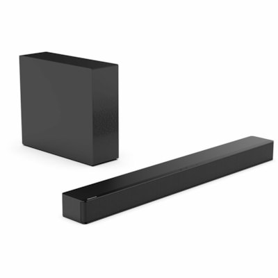 Hisense HS2100 2.1 Bluetooth Sound Bar Speaker - 240 W RMS - Black - Wall Mountable - Tabletop - 50 Hz to 20 kHz - DTS Virtual:X, 3D Surround Sound, Dolby Audio - USB - HDMI OOFER 