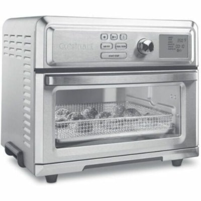 Grille-pain TOA-65C Cuisinart - 16.99 L Capacité - 1800 W - Pain, Friture à l'air, Cuisson, Grillade, Rôtir, Toast, Bagel, Réchauffer, Maintenir au chaud, Cuisson, ... - Acier inoxydable, Argenté 1800 WATTS OF POWER 