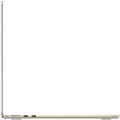 Apple MacBook Air MRXU3LL/A 13.6" Notebook - Apple M3 - 8 GB - 512 GB SSD - English (US) Keyboard - Starlight - Apple M3 Chip - 2560 x 1664 - macOS Sonoma - Apple - True Tone Technology, In-plane Switching (IPS) Technology, Liquid Retina Display - Front Camera/Webcam - 18 Hours Battery Run Time - IE le M3 chip with 8-core CPU and  10-core GPU  8GB  5