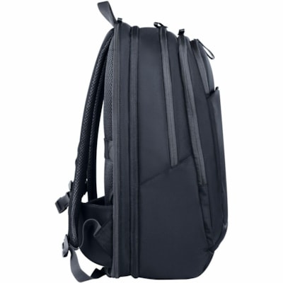 HP Travel Plus Carrying Case (Backpack) for 17" to 17.3" Notebook - Graphite Blue - Water Resistant, Bump Resistant, RFID Resistant, Puncture Resistant Zipper - Expanded Polyethylene Foam (EPE), Polyester, Plastic Body - Polyester Exterior Material - Checkpoint Friendly - Shoulder Strap, Waist Strap BACKPACK 