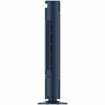 Ecohouzng Floor Fan - 3 Speed - Remote - 40.90" (1038.86 mm) Height x 12.20" (309.88 mm) Width x 12.20" (309.88 mm) Depth - Plastic - Black h Remote 