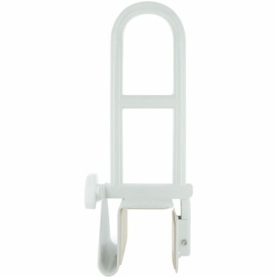 BIOS Living Bathtub Safety Rail, White - 15" (381 mm) Height - White - Steel - 1 / Unit CORROSION RESISTANT STEEL PULL PRESSURE 300 LBS