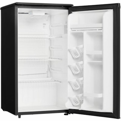 Danby Designer - Designer 3,3 cu. Réfrigérateur compact de 3,5 pi3 en noir - 93,45 L - Décongélation automatique - Réversible - 93,45 L Capacité nette totale - 259 kWh par An - Noir CAPACITé DE 93 L CONFORME à ENERGY STAR