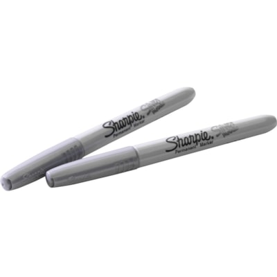 Sharpie Metallic Permanent Markers - 0.5 mm (0.02") Fine Chisel Marker Point - Silver Ink - 1 Dozen  