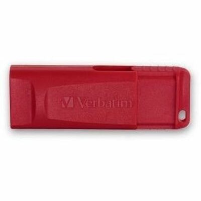 Verbatim 8GB Store 'n' Go USB Flash Drive - Red - 8 GB - USB 2.0 Type A - Red - Lifetime Warranty - 1 Each DRIVE 