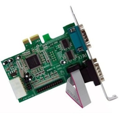 StarTech.com 2S1P PCIe Parallel Serial Combo Card - Add 1 parallel port and 2 RS-232 serial ports to your standard or low-profile computer through a PCI Express expansion slot - pci express serial parallel card - pci express serial card - pci express parallel card - pcie serial parallel - pci expres OEXCD 