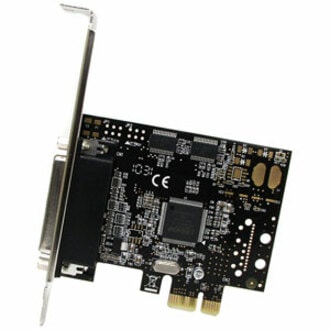 StarTech.com 2S1P PCI Express Serial Parallel Combo Card - Add a parallel port and two RS-232 serial ports to your PC through a PCI-Express expansion slot - PCI Express Serial Parallel Card - PCIe Serial Parallel Combo Card Adapter - 2 Port Serial and 1 Port Parallel - Comes with Breakout Cable - Du  CTLR 