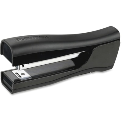 Bostitch Dynamo Stapler - Staples Upto 20 Sheet - Holds Upto 210 Staple - Full Strip - Staple Size: 1/4" (6.35 mm) - Black - 1 Each BUILT-IN PENCIL SHARPENER 20-SHEET CAPACITY  BLACK