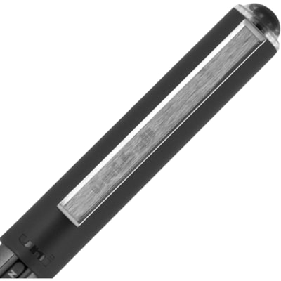 uniball(tm) Vision Rollerball Pens - 0.5 mm (0.02") Micro Pen Point - Black Ink - Pigment-based - 1 Each VISION INK WINDOW UNI-FLOW WATER/FADE PROOF DISPOSABLE