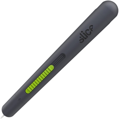 Slice - Coupeur de stylo auto-rétractable, boîte de 12 - hauteur de 0,68 po (17,27 mm) x largeur de 0,68 po (17,27 mm) x longueur de 5,26 po (133,60 mm) - Rétractable, Anti-magnétique, Résistant à la rouille - Céramique - 1 chaque  
