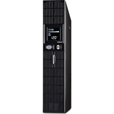 CyberPower OR2200LCDRT2U Smart App LCD UPS Systems - 120 VAC, NEMA 5-20P, 2U, Rack / Tower, 8 Outlets, LCD, PowerPanel® Business, $300000 CEG, 3YR Warranty er 2U - line-interactive - 120  VAC - 1320Watt - 20
