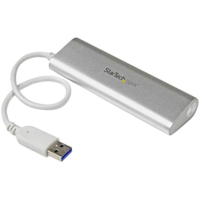 StarTech.com 4-Port USB Hub, USB A to 4x USB-A Ports, USB 5Gbps, Bus-Powered, Portable Laptop USB 3.0 Hub - Bus-powered USB 3.2 Gen 1 (5Gbps) expansion hub - USB to 4x USB-A ports - Supports Windows, macOS, Linux, ChromeOS, Android - Add 4x USB-A ports for keyboard/mouse, USB SSDs & thumb drives - I  PERP 