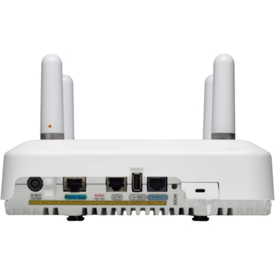 Cisco - Point d'accès sans fil Aironet 3802E IEEE 802.11ac 5,20 Gbit/s - 5 GHz, 2,40 GHz - Technologie MIMO - 2 x Réseau (RJ-45) - Ethernet, Fast Ethernet, Gigabit Ethernet  WRLS 