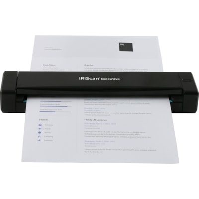 IRIS Iriscan Executive 4-The Ultimate Portable Duplex Scanner - 24-bit Color - 8-bit Grayscale - Duplex Scanning - USB  PERP 
