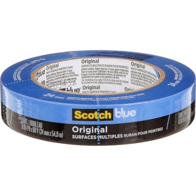 ScotchBlue - Ruban de masquage pour peintre - largeur de 0,94 po (24 mm) - Bleu - 1 / Rouleau RUBAN POUR PEINT 